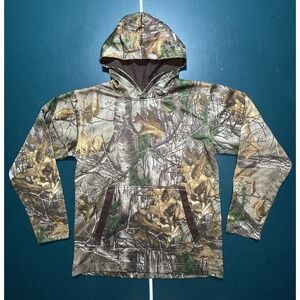 Camo hoodie sweatshirt mens size‎ medium realtree camouflage